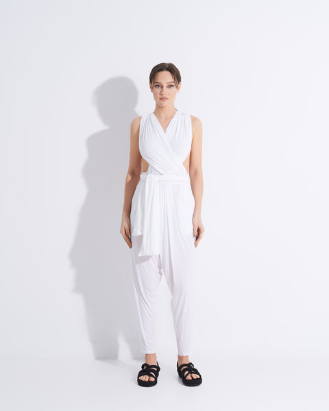 White MultiWay Jumpsuit