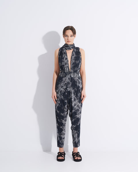 Printed MultiWay Jumpsuit