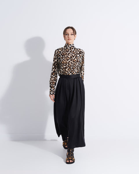 Back Leopard Shirt