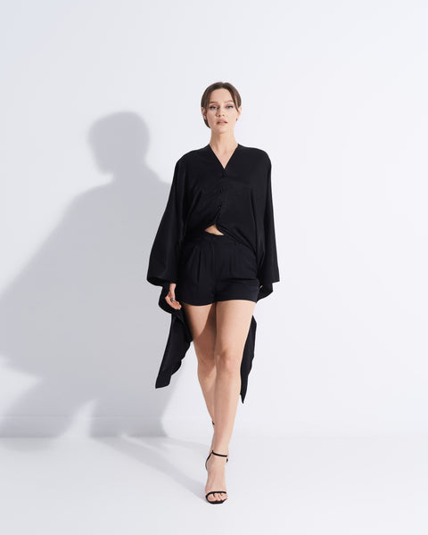 Black Cape Shirt