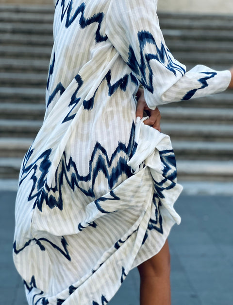 Patterned Dune Dress