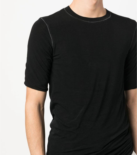 Double-Layered T-Shirt Black