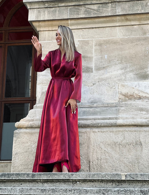 Red Dune Dress